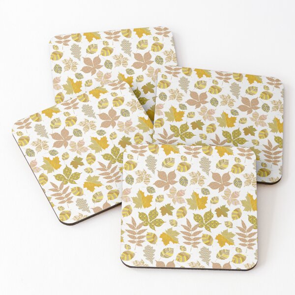 Item preview, Fancy fantasy leaves Yellow designed and sold by Alessandro Remo Mazzoni Remotextiles.
