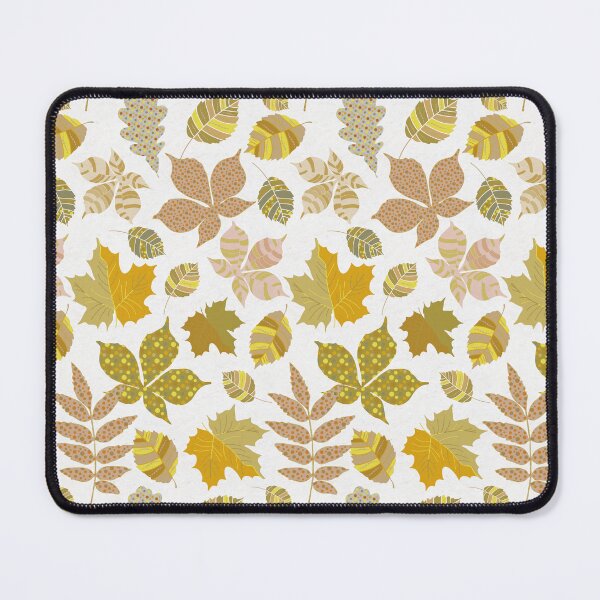 Item preview, Fancy fantasy leaves Yellow designed and sold by Alessandro Remo Mazzoni Remotextiles.