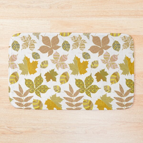 Item preview, Fancy fantasy leaves Yellow designed and sold by Alessandro Remo Mazzoni Remotextiles.