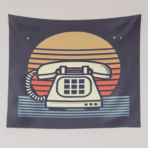 Item preview, Minimalist 80s Telephone designed and sold by Genady.