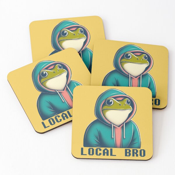 Item preview, Local Bro (retro) designed and sold by Bubble-Boris.