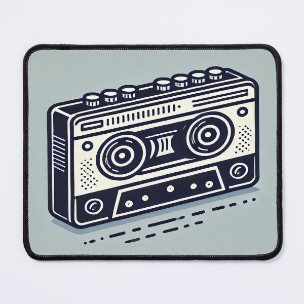 Item preview, Minimalist 80s Tape Recorder designed and sold by Genady.