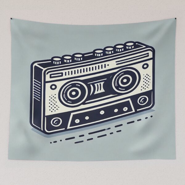 Item preview, Minimalist 80s Tape Recorder designed and sold by Genady.