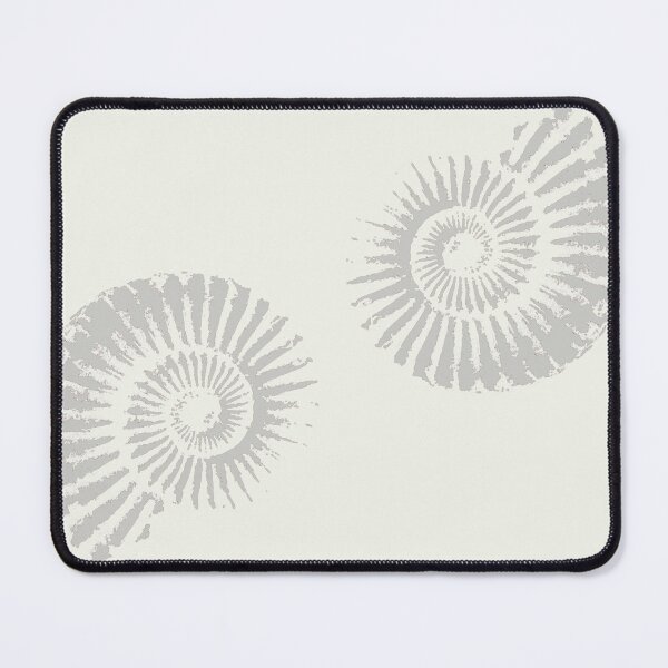 Item preview, Ammonites taupe on classic neutral cream designed and sold by LisaLeQuelenec.