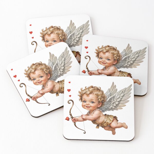 Item preview, Flying cupid holding a bow and arrow designed and sold by OrlyLaWizard.