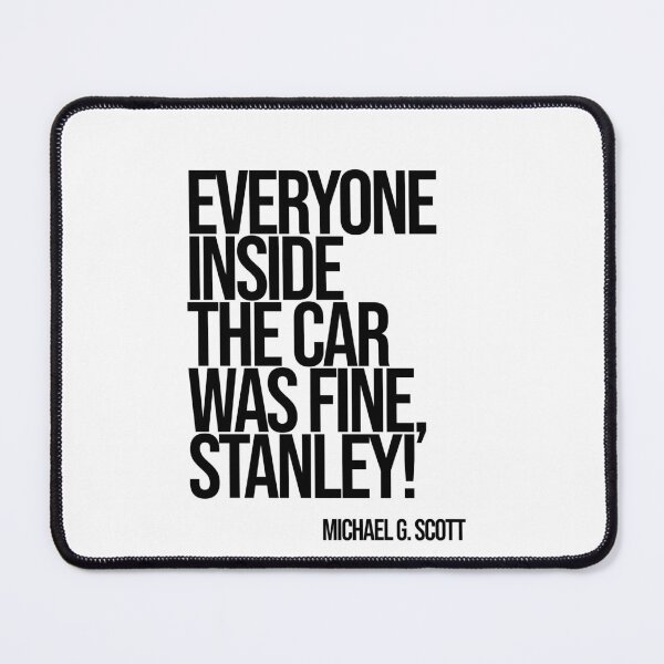 Item preview, Michael Scott The Office Funny Quote designed and sold by Enea Kelo.