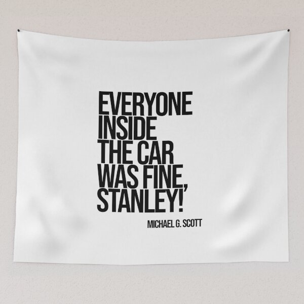 Item preview, Michael Scott The Office Funny Quote designed and sold by Enea Kelo.