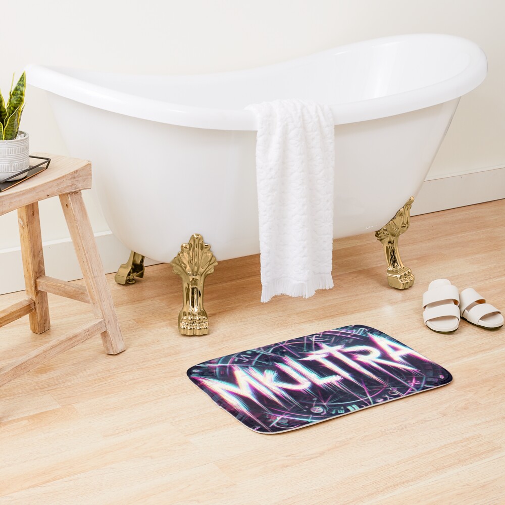 Vista previa del artículo con la obra «Alfombra de baño», diseñado y vendido por RellimsRealm.
