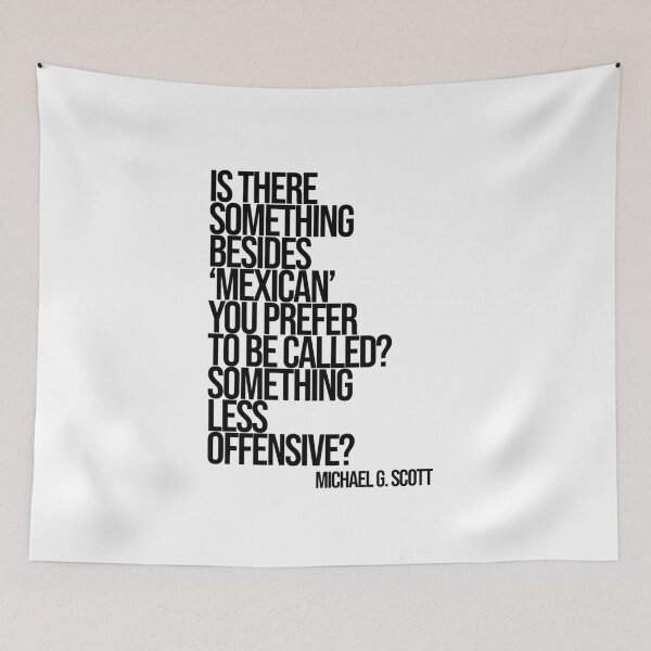Item preview, Michael Scott The Office Funny Quote designed and sold by Enea Kelo.