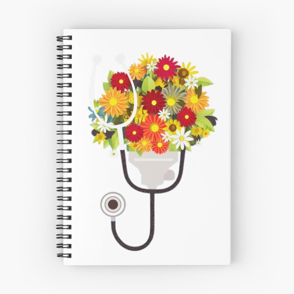 Item preview, Flower Stethoscope, osteopathic medicine  designed and sold by JustCrafted.