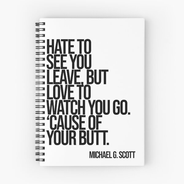 Item preview, Michael Scott The Office Funny Quote designed and sold by Enea Kelo.