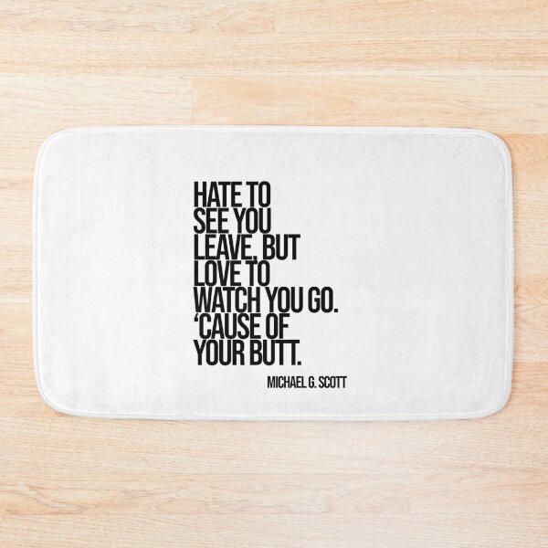 Item preview, Michael Scott The Office Funny Quote designed and sold by Enea Kelo.