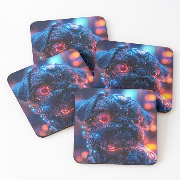 Item preview, Cyber Dogo designed and sold by patternshoprad.