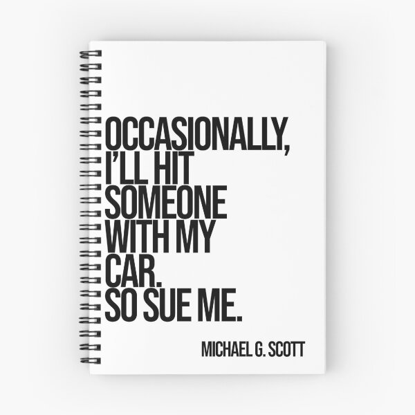 Item preview, Michael Scott The Office Funny Quote designed and sold by Enea Kelo.