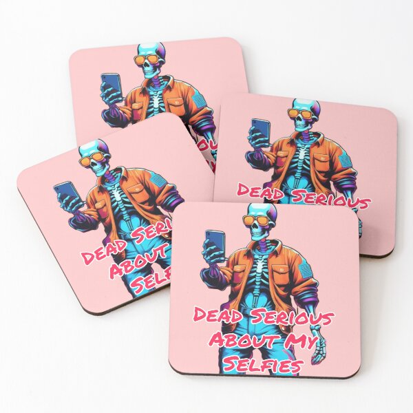 Item preview, Dead serious about my selfies designed and sold by DesignPrePress.