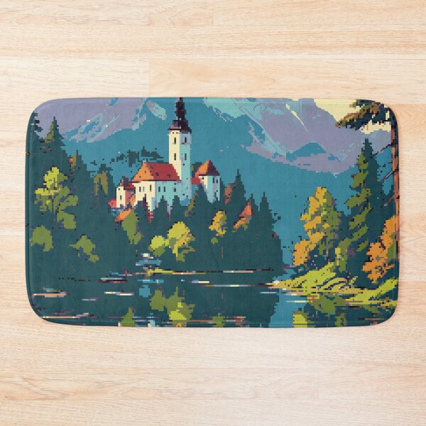 Item preview, Pixel Lake Bled designed and sold by NaturePixel.
