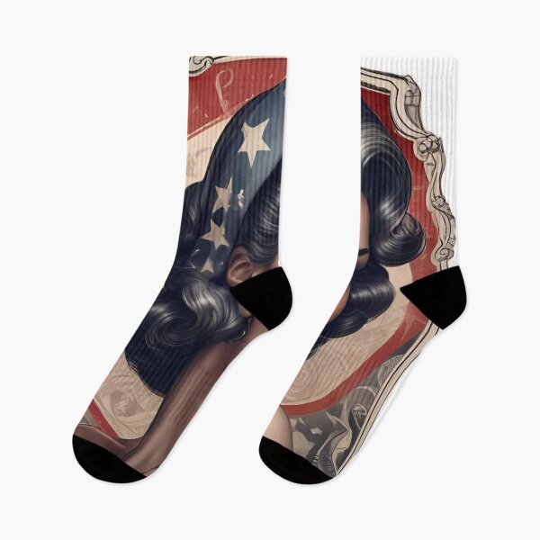 Item preview, Patriotic Pinup Girl  designed and sold by MatrixTattoo.