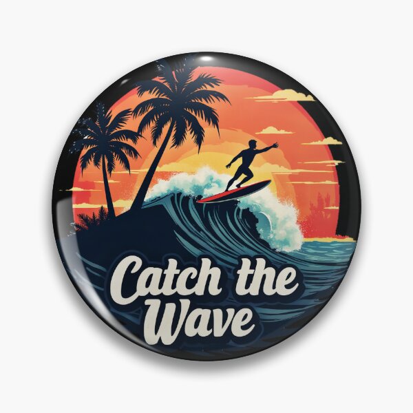 Item preview, Catch The Wave designed and sold by AlphaTeez.