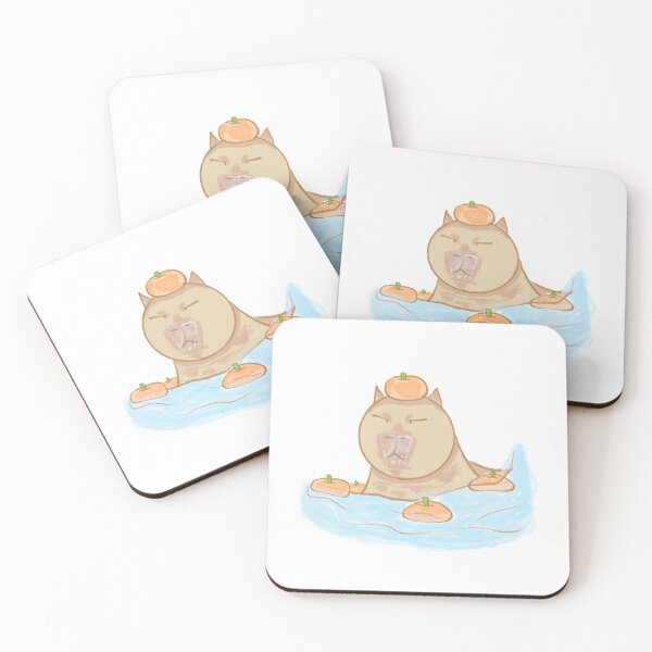 Item preview, Capybara and orange  designed and sold by Napaphat.