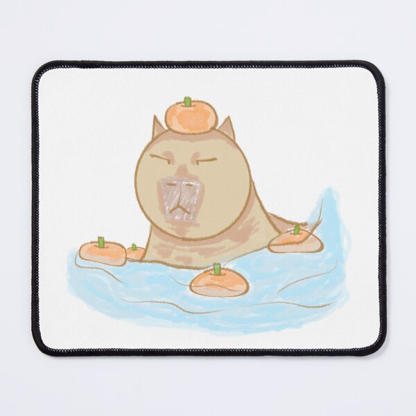 Item preview, Capybara and orange  designed and sold by Napaphat.