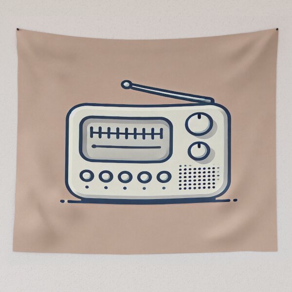 Item preview, Minimalist 80s Radio designed and sold by Genady.