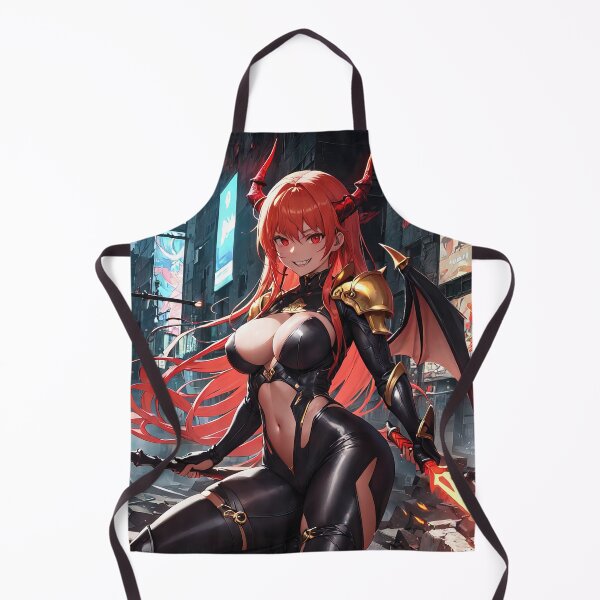 Item preview, Anime girl heroine in city at night art designed and sold by TheArtistOf2022.