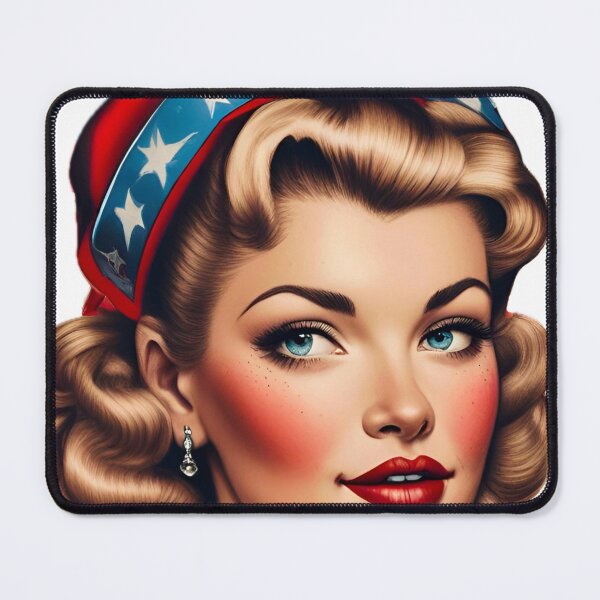 Item preview, Patriotic Pinup designed and sold by MatrixTattoo.