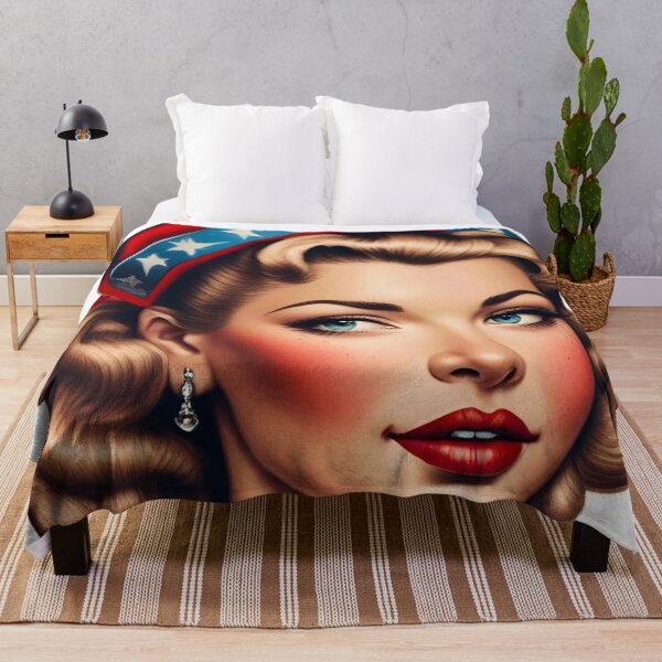 Item preview, Patriotic Pinup  designed and sold by MatrixTattoo.