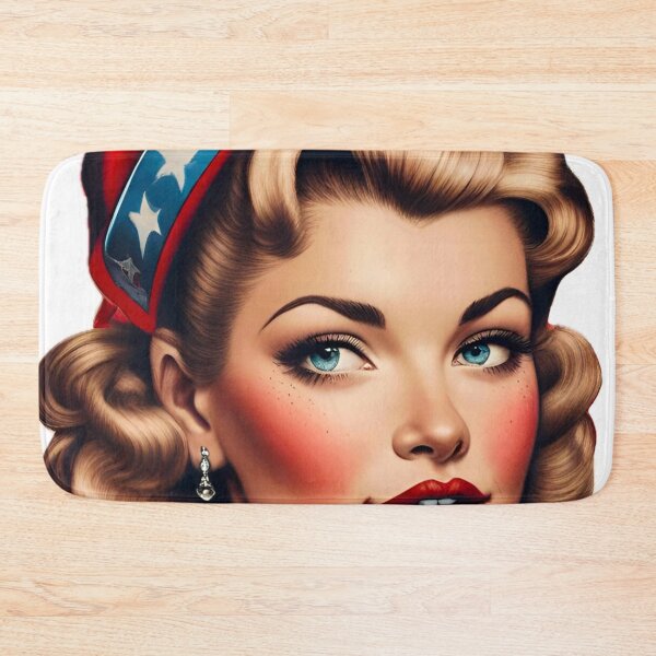 Item preview, Patriotic Pinup  designed and sold by MatrixTattoo.