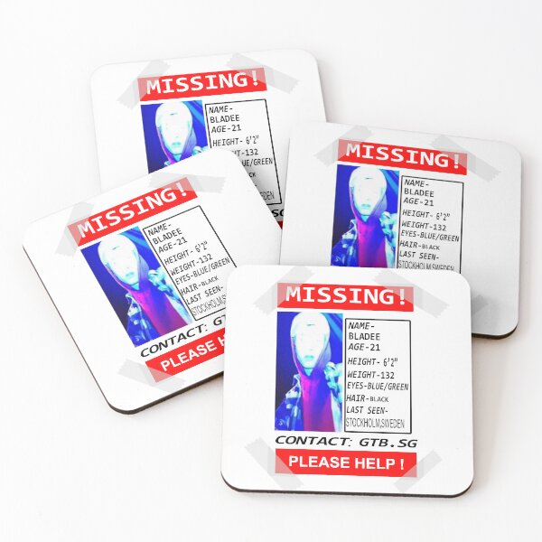 Item preview, Bladee Missing Person Poster designed and sold by 3stars9.
