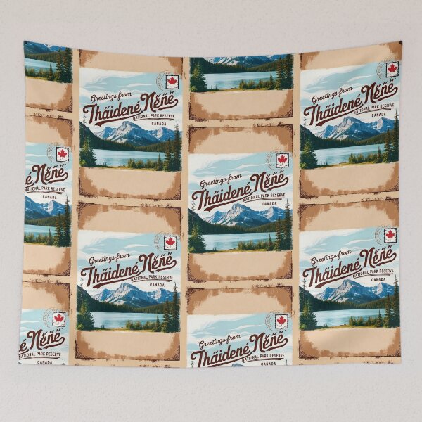 Item preview, Thaidene Nene National Park Canada Post Card designed and sold by TravelPostcardGems.