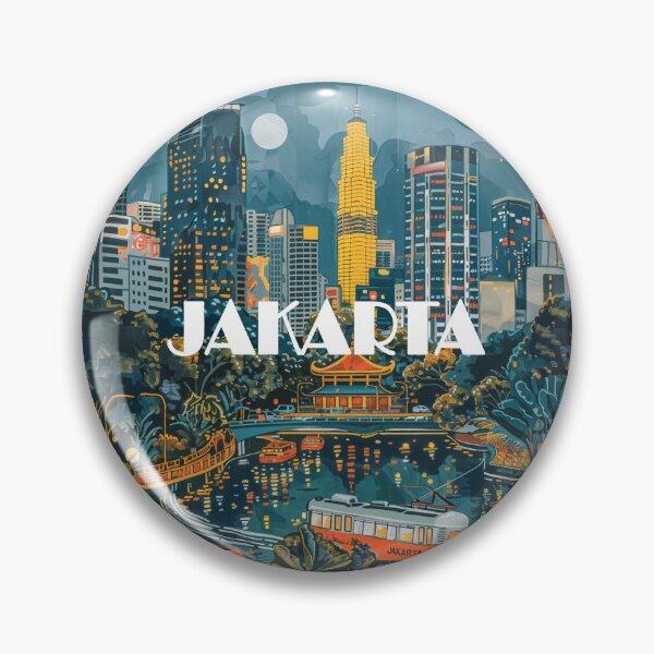 Item preview, Jakarta, Indonesia designed and sold by WildernessTees.