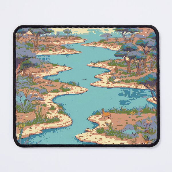 Item preview, Pixel Okavango Delta Oasis designed and sold by NaturePixel.