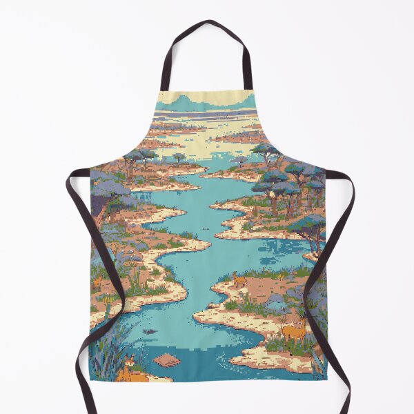 Item preview, Pixel Okavango Delta Oasis designed and sold by NaturePixel.