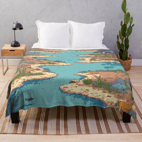 Item preview, Pixel Okavango Delta Oasis designed and sold by NaturePixel.