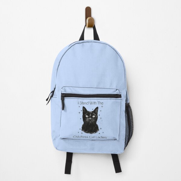 Item preview, I Stand With The Childless Cat Ladies Black Cat 2024 Presidential Election designed and sold by darkskydelights.