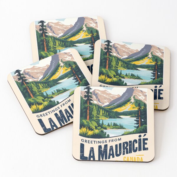 Item preview, La Mauricie National Park Canada Postcard Vintage Travel Retro designed and sold by TravelPostcardGems.
