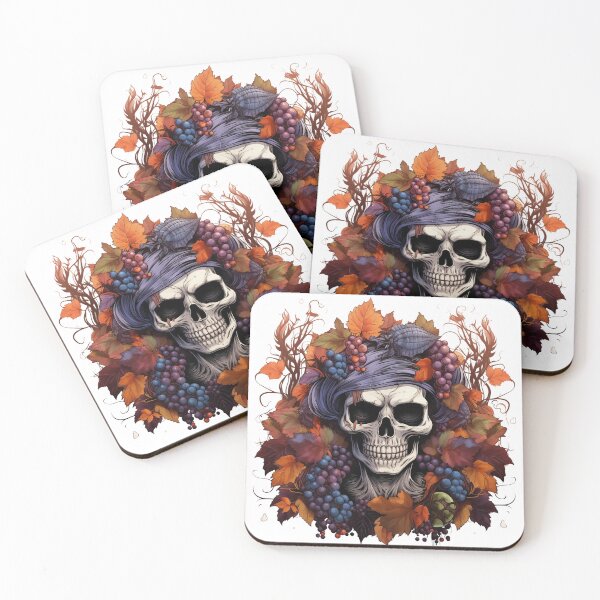 Item preview, Purple Lady of Autumn – With Grapes on Her Head designed and sold by DotLineColor.