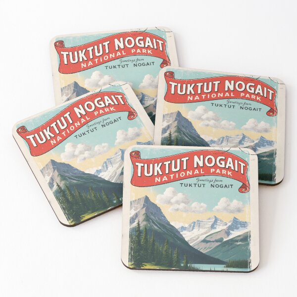 Item preview, Tuktut Nogait National Park Canada Post Card designed and sold by TravelPostcardGems.