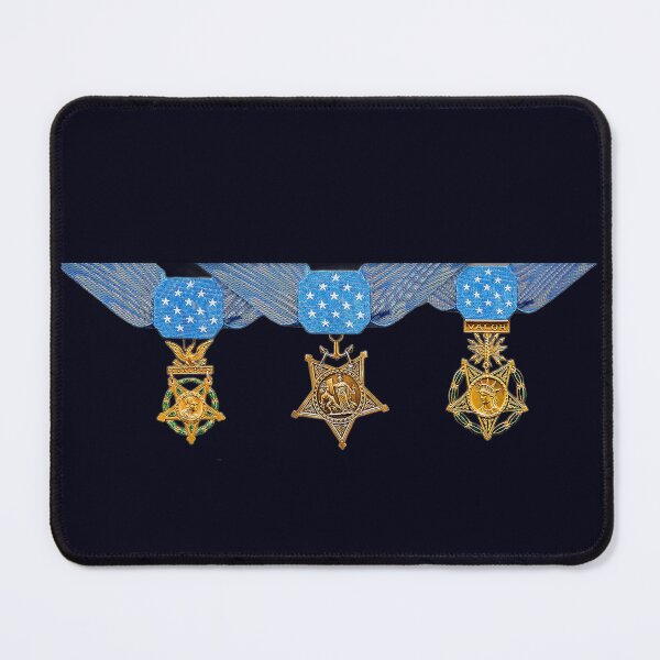 Item preview, MEDALS OF HONOR TRIO designed and sold by THE AMERICAN TEEVANGELIST.