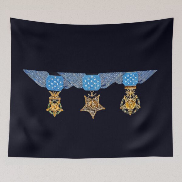 Item preview, MEDALS OF HONOR TRIO designed and sold by THE AMERICAN TEEVANGELIST.