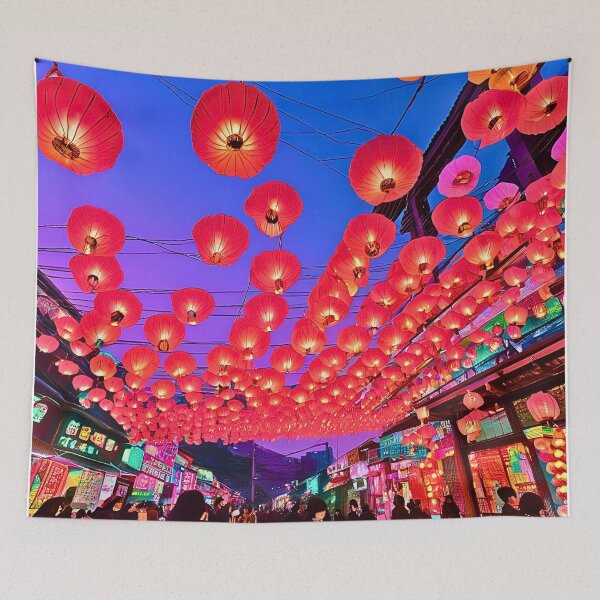 Item preview, TOKYO LANTERN SHIBUYA STREET designed and sold by milestotreasure.