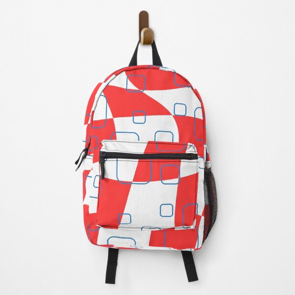 Item preview, Crazy red squares designed and sold by ZibaCentralShop.