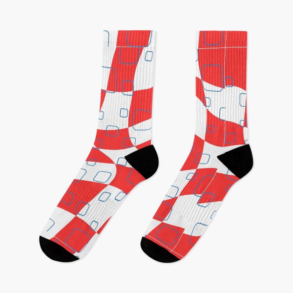 Item preview, Crazy red squares designed and sold by ZibaCentralShop.
