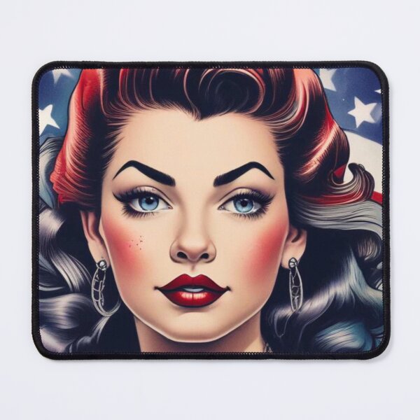 Item preview, Patriotic Pinup designed and sold by MatrixTattoo.