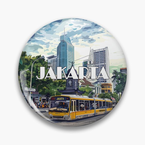 Item preview, Jakarta, Java, Indonesia designed and sold by WildernessTees.