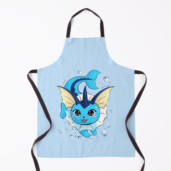 Item preview, cat mermaid aqua poke monster cute blue fish designed and sold by mtdessin.
