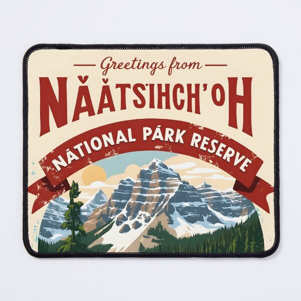 Item preview, Naats'ihch'oh National Park Canada Post Card designed and sold by TravelPostcardGems.