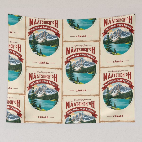 Item preview, Naats'ihch'oh National Park Canada Post Card designed and sold by TravelPostcardGems.