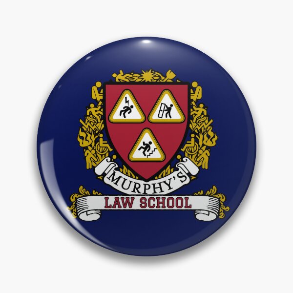 Item preview, Murphy's Law School Crest designed and sold by designsbycollin.